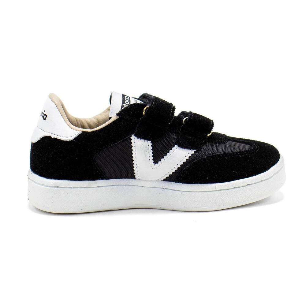 NEW VICTORIA kids' milas sneakers in negro